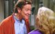 Judge Reinhold as Aaron the "close talker," with Liz Sheridan on Seinfeld