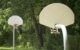 Two basketball hoops at a park. (Photo by Montgomery Parks, MNCPPC via Flickr/Creative Commons https://flic.kr/p/2kY1ea9)