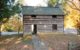 A replica of the log cabin that served as the capitol building for the state of Franklin in the late 18th century.