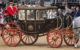 Queen Elizabeth rides in a horse-drawn carriage during the Trooping the Colour parade, June 8, 2019. (DOD photo by U.S. Navy Petty Officer 1st Class Dominique A. Piniero, via Flickr/Creative Commons https://flic.kr/p/2gaNZYc)