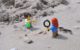 Two Lego minifigures explore on the beach. (Photo by julochka via Flickr/Creative Commons https://flic.kr/p/oeqRcS)