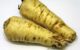 Two unpeeled parsnips against a white background. (Photo by Bruno Girin via Flickr/Creative Commons https://flic.kr/p/mv3gB)