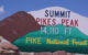 Summit sign on Pikes Peak. (Photo by brian gautreau via Flickr/Creative Commons https://flic.kr/p/53xWhs)