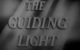 Title screen from the 1950s version of The Guiding Light